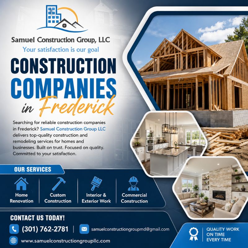 Expert Home Renovation & Construction Companies in Frederick